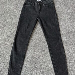 KanCan Women's Black High Rise Jeans